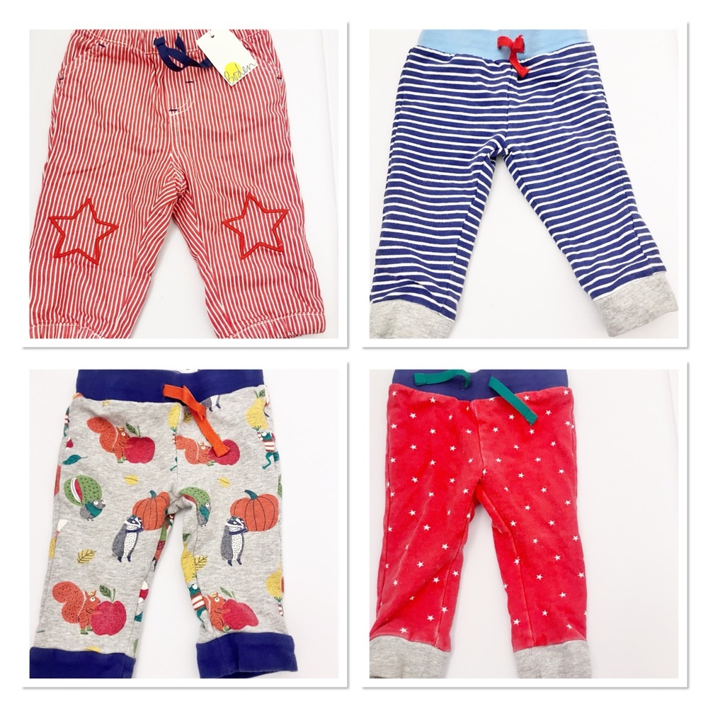 Mini Boden pants bundle 6-9m